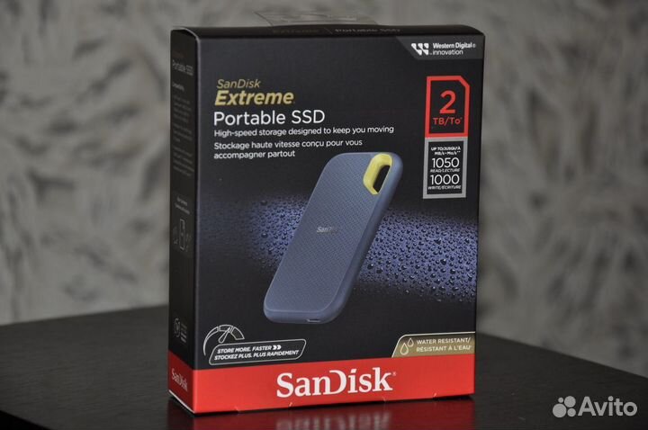 SanDisk Extreme 2TB Portable SSD V2 (новый)