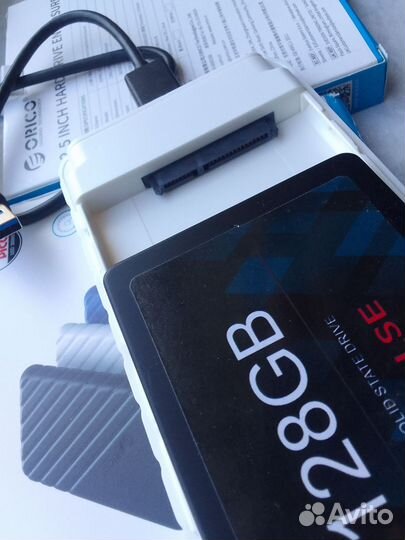Ssd-диск 128-256-512gb, салазки, внешний диск