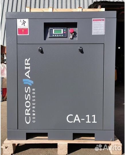 Компрессор 11 кВт винтовой 8/10 Бар