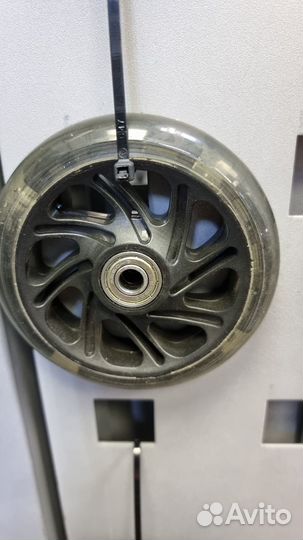 Колесо самоката пластиковое (светящееся) 110 мм с