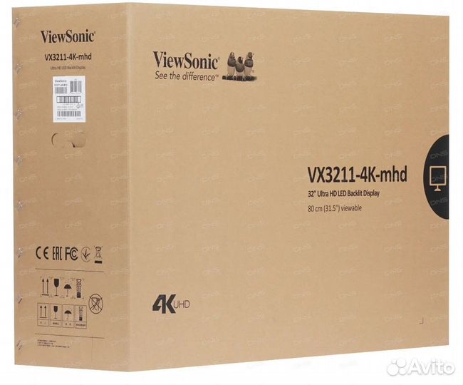 Монитор viewsonic vx3211-4k-mhd