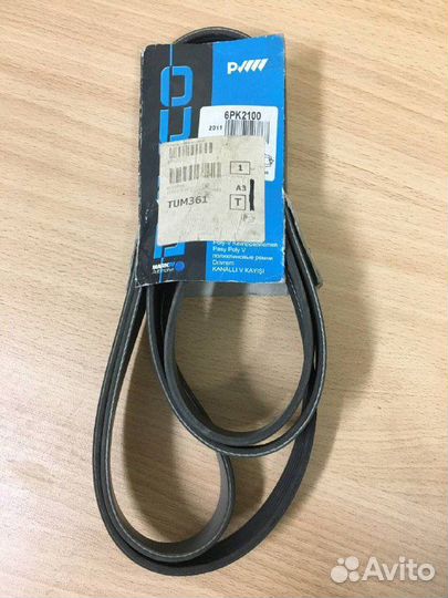 Ремень привода генератора 6рк2100 ford,mercedes