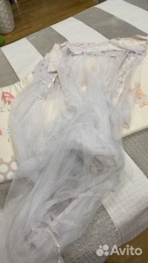 Бортики в кроватку и балдахин