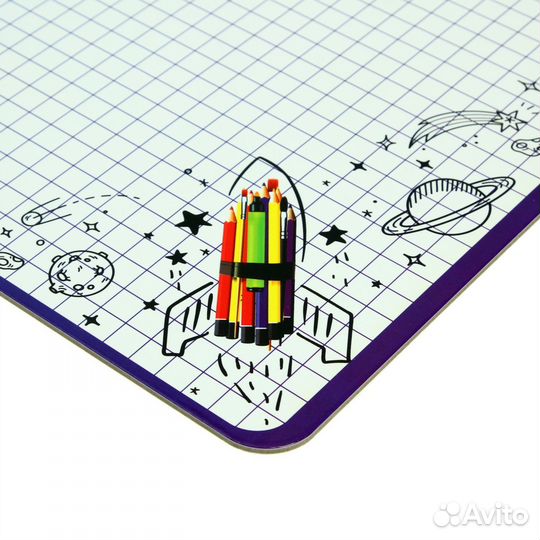 Доска для рисования для детей и маркеры