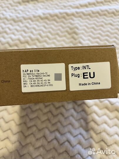 Wifi роутер Mikrotik