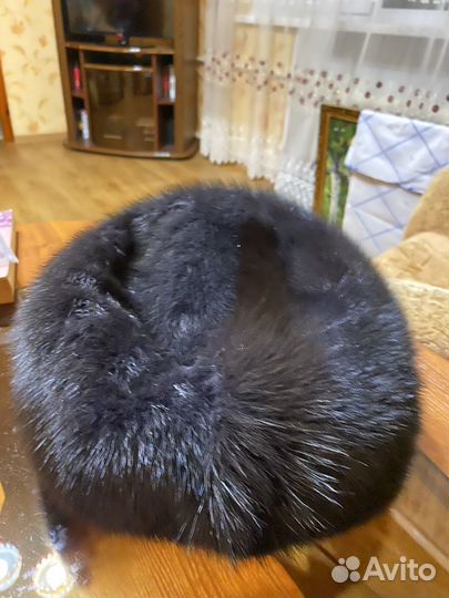 Шапка норковая женская