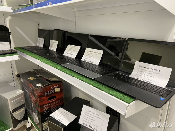 Ноутбуки в ассортименте с гарантией