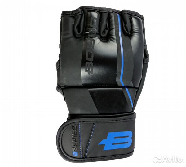 Перчатки для мма BoyBo B-series синие (M)
