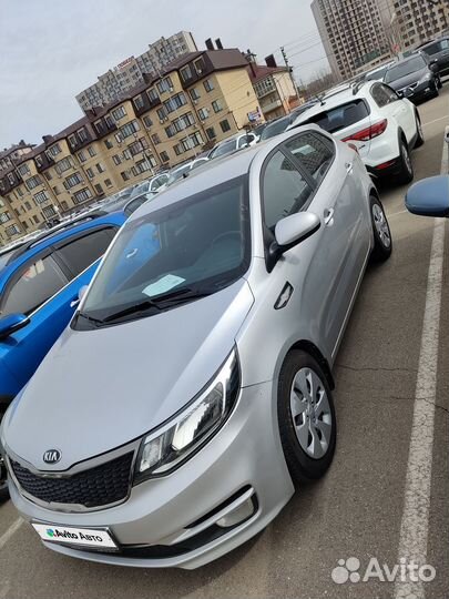 Kia Rio 1.6 AT, 2015, 130 000 км