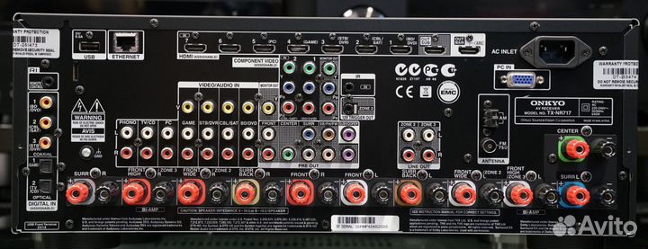 Onkyo TX-NR 717 Black