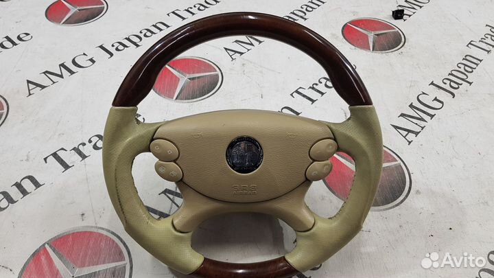 Руль в сборе анатомический на Mercedes-Benz W219
