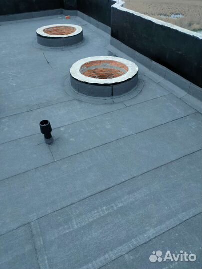 Ремонт мягкой кровли.Гидроизоляция