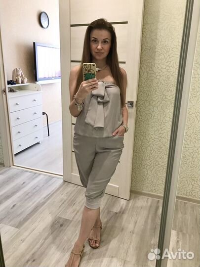 Шифоновый комбинезон