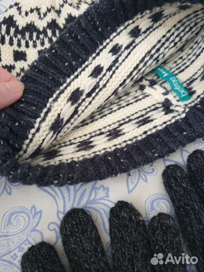 Шапка и перчатки