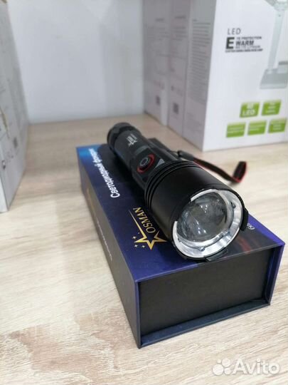 Фонарь белый лазер 2000м