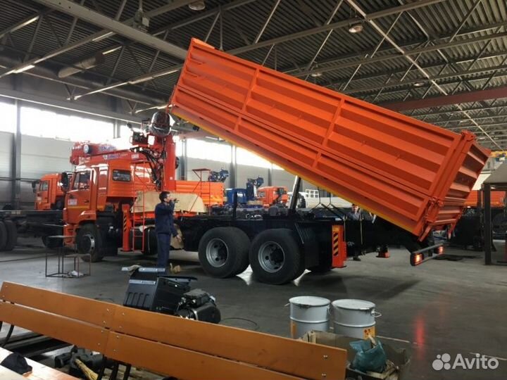 КамАЗ 65115-23094-48 с КМУ, 2023