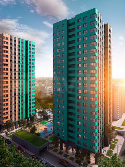 1-к. квартира, 19,1 м², 11/21 эт.