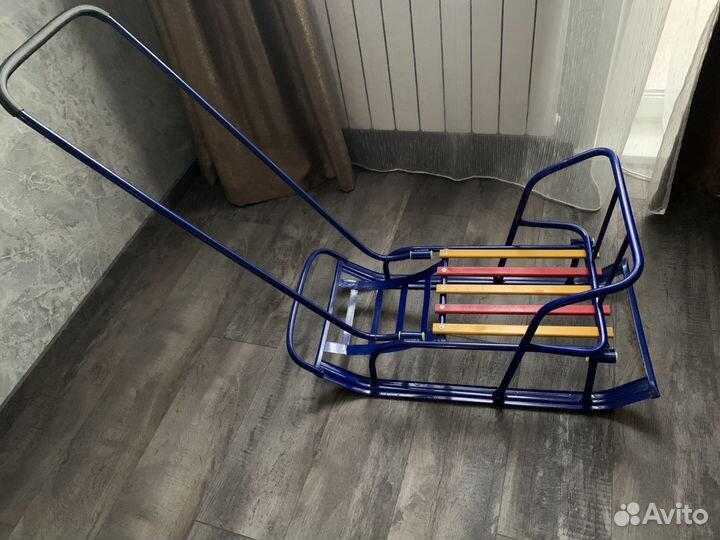 Детские зимние санки