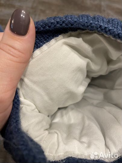 Шапка и снуд детский зима