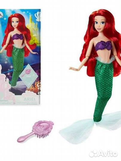 Ариэль русалочка кукла Дисней