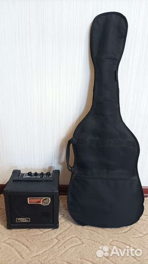 Электрогитара yamaha pacifica 012 bl + комбик