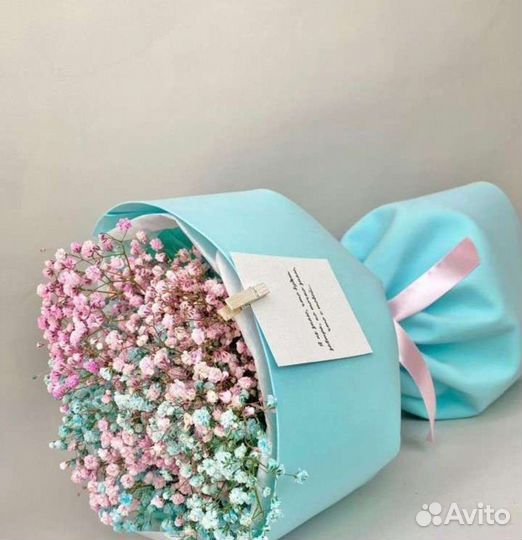 Гипсофила, букет из гипсофил, доставка цветов