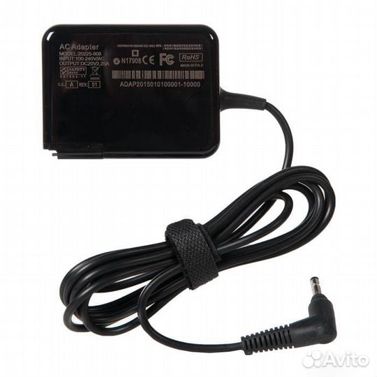 Блок питания Lenovo 20v 2.25a, 45w, 4.0 x 1.7мм