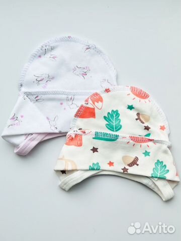 Чепчик детский, 2 шт