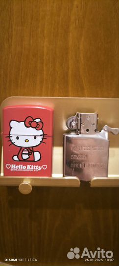 Зажигалка бензиновая hello kitty
