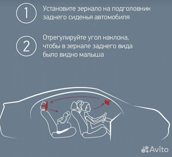 Зеркало для контроля за ребенком