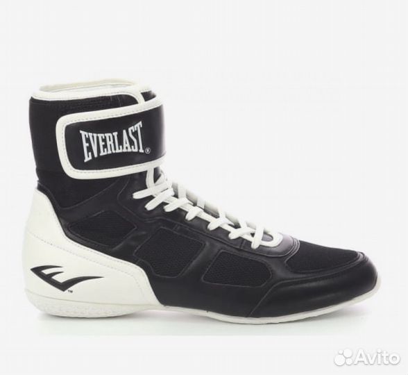 Боксерки everlast ring bling черно/белые