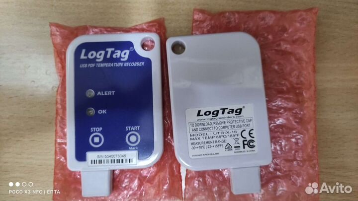 1 / 2Термоиндикатор logtag utrix 16