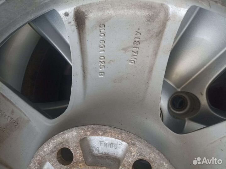 Зимняя резина с дисками r17