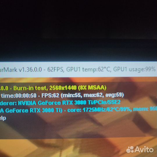 Видеокарта RTX 3080ti