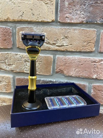 Станок Gillett Fusion + 5 кассет