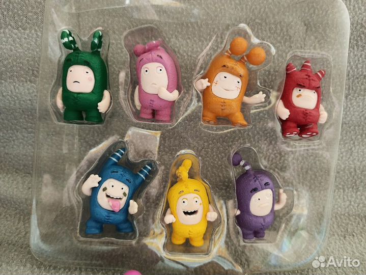 Игрушки (Чуддики) Oddbods. Смешарики