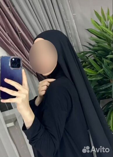 Шарф со вшытой боней