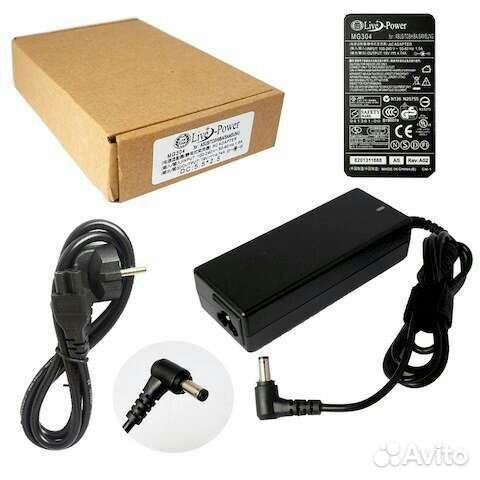 Зарядник (блок питания) для ноутбука,монитора, тв