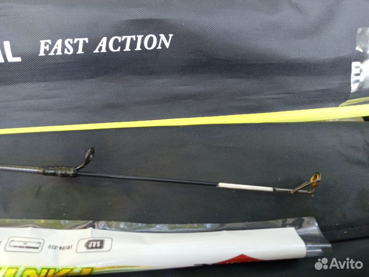 Спиннинги Максимус 5-21г 2,4м и Мифайн 4-18г 2,1м