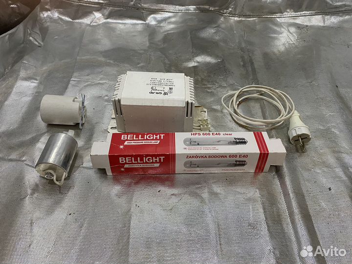 Комплект освещения для растений днат 600 Вт