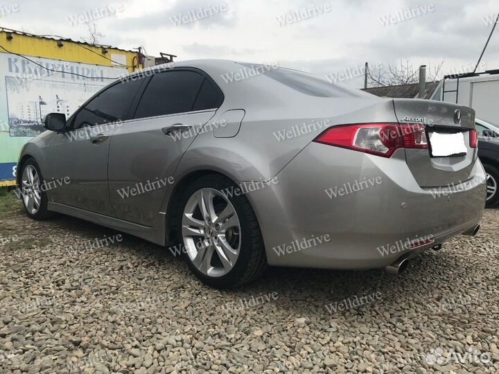 Накладка на порог Honda Accord 8 Type S тюнинг