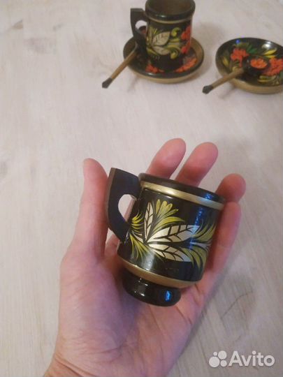 Хохлома пара с ложками