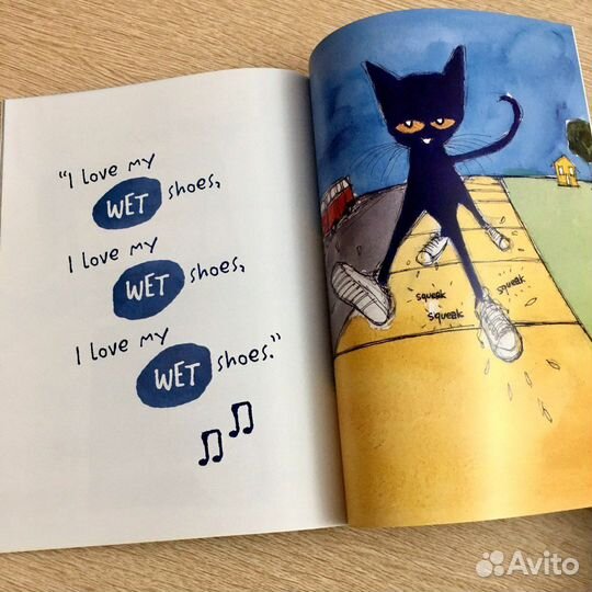 Pete the cat /Кот Пит на английском языке