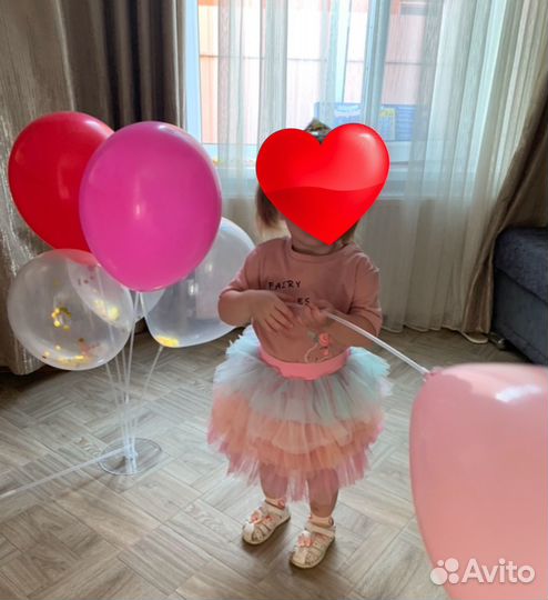 Пышная юбка для девочки 2ух лет