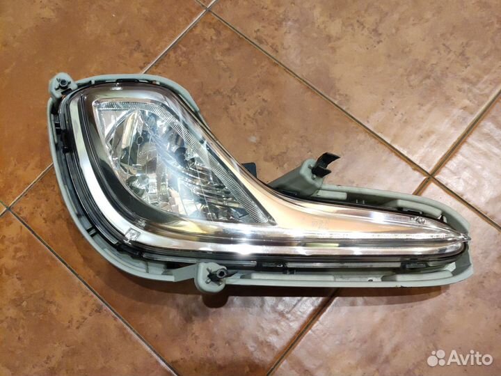 Противотуманные фары на hyundai solaris 1