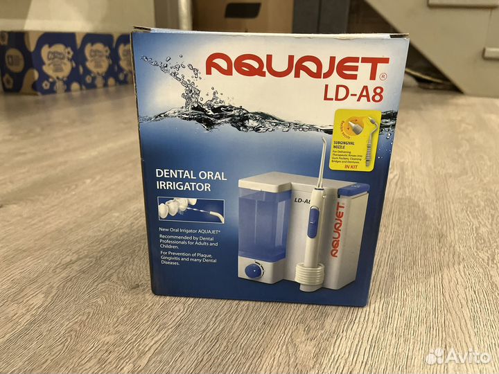 Ирригатор новый aquajet