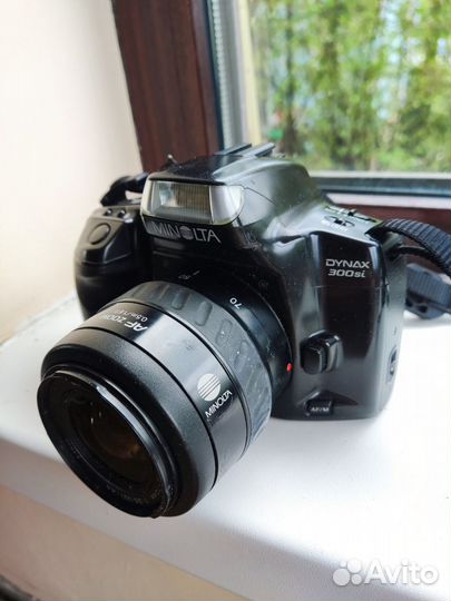 Пленочный фотоаппарат minolta с оптикой