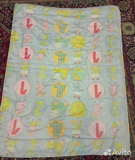 Детское одеяло теплое бу