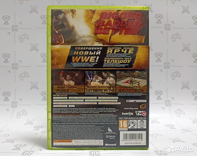WWE 12 для Xbox 360