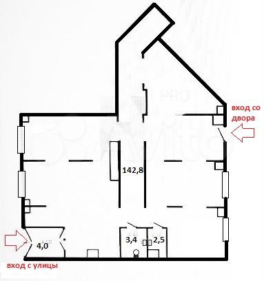 Свободного назначения, 143 м²